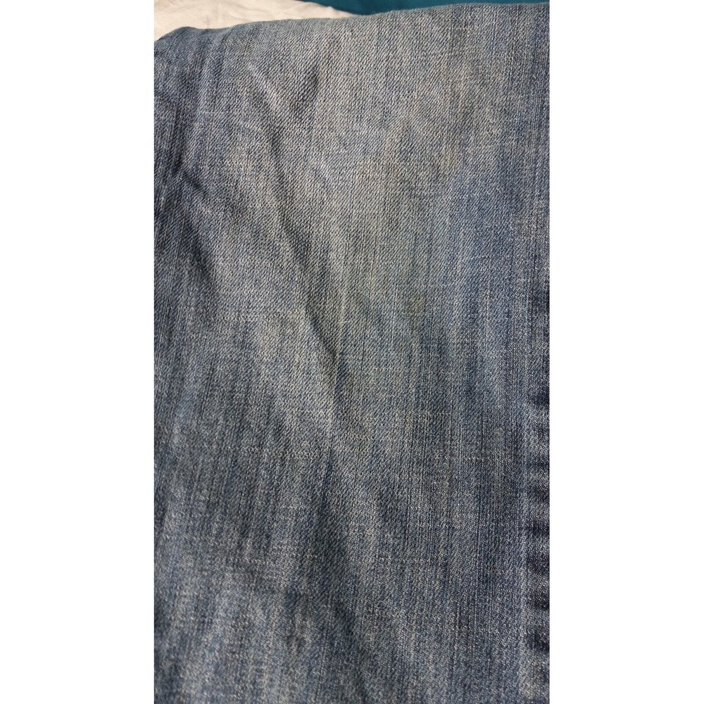 Chico's 0 platinum denim blue jeans cotton FLAWS - Picture 10 of 10